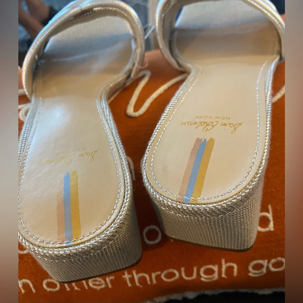 NWT Sam Edelman Women’s Waylon Block-Heel Slide Sandals - Picture 10 of 16